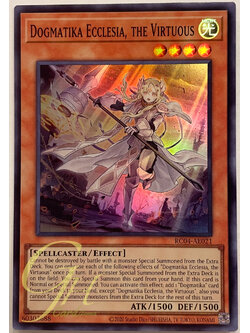 Yugioh [RC04-AE021] Dogmatika Ecclesia, the Virtuous (Super Rare)