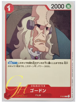 One Piece Card Game [P-013] Gordon (Promo)
