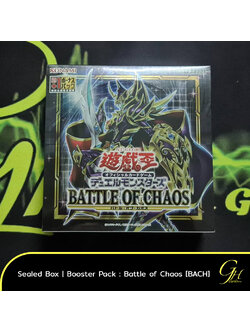 Yugioh [BACH-01BOX] Yu-Gi-Oh's Booster Pack「Battle of Chaos」แบบ 1 กล่อง (มีซอง+1)