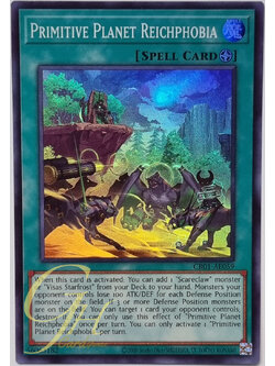Yugioh [CR01-AE059] Primitive Planet Reichphobia (Super Rare)