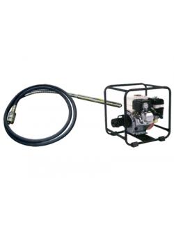 เครื่องจี้คอนกรีต แบบเครื่องยนต์ + สายจี้คอนกรีต