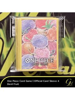 One Piece Card Game [Sleeve004-04] One Piece Card Sleeve - Official Card Sleeve 4 - Devil Fruit