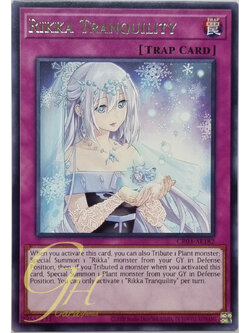 Yugioh [CR03-AE182] Rikka Tranquility (Rare)
