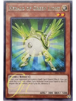 Yugioh [CR04-AE145] Herald of Green Light (Rare)