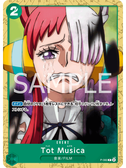 One Piece Card Game [P-060] Tot Musica (Promo)