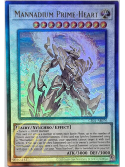 Yugioh [CR01-AE070] Mannadium Prime-Heart (Ultimate Rare)
