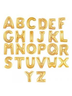 ฟอยตัวอักษรขนาด 14 นิ้วสีทอง