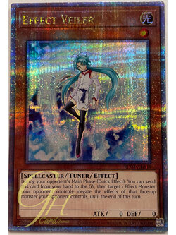 Yugioh [RC04-AE003] Effect Veiler (Quarter Secret Rare)