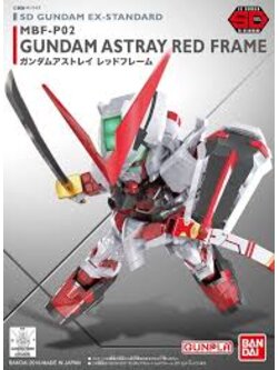 SD GUNDAM EX-STANDARD 007 GUNDAM ASTRAY RED FRAME