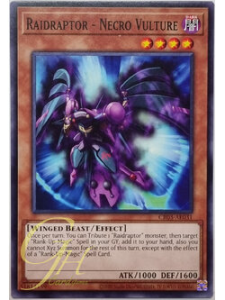 Yugioh [CR03-AE031] Raidraptor - Necro Vulture (Common)