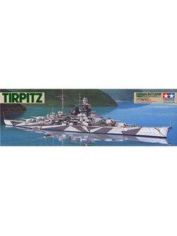 1/350 SCALE TIRPITZ GERMAN BATTLESHIP