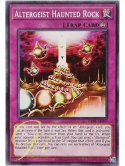 Yugioh [CR01-AE048] Altergeist Haunted Rock (Common)