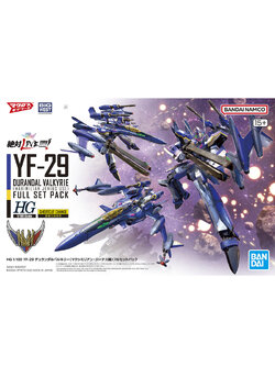 HG 1/100 YF-29 DURANDAL VALKYRIE (MAXIMILIAN JENIUS USE) FULL SET PACK