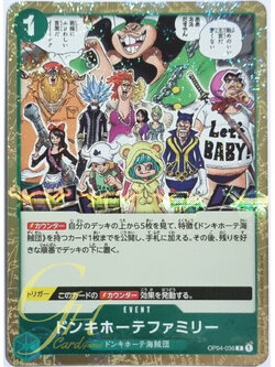 One Piece Card Game [OP04-036] Donquixote Family (Common Parallel Rare)