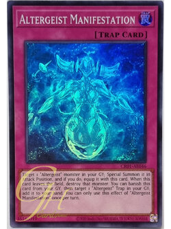 Yugioh [CR01-AE046] Altergeist Manifestation (Super Rare)