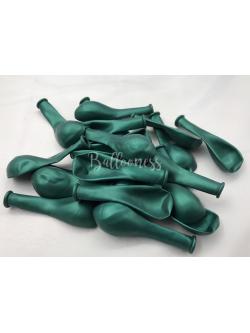 ลูกโป่ง 6 นิ้ว สีเขียวเข้มมุก 1 แพค ต่อ 100 ลูก