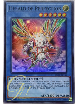 Yugioh [CR04-AE148] Herald of Perfection (Super Rare)