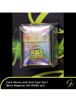 Yugioh [HC01-BMGS1] Card Sleeve and Card Case Set - Black Magician Girl (HC01 art)