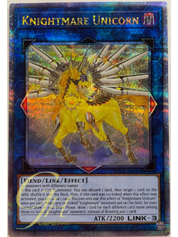 Yugioh [RC04-AE044] Knightmare Unicorn (Quarter Secret Rare)