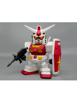 Jambo Soft Vinyl Figure SD RX-78-2 SD Gundam 2P Color Ver. (Completed)