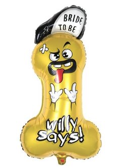 ลูกโป่งสละดสด /Penis Balloon / willy Dick Hen party (50*80cm)