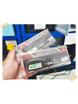 ** มือ 2 มีประกัน ** RAM (หน่วยความจำ) 32GB (16GBx2) DDR4 3200MHz ZENITH GAMING