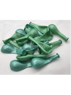 ลูกโป่ง 6 นิ้ว สีเขียวมุก 1 แพค ต่อ 100 ลูก