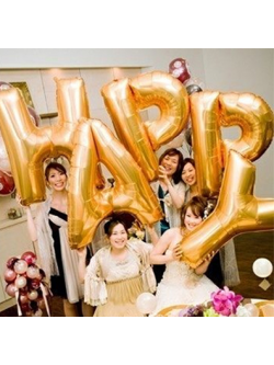 ฟอยตัวอักษรขนาด 40 นิ้วสีืทอง