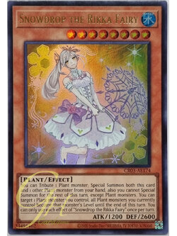 Yugioh [CR03-AE174] Snowdrop the Rikka Fairy (Ultra Rare)