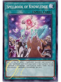 Yugioh [SDID-AE034] Spellbook of Knowledge (Common)