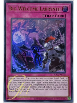 Yugioh [CR02-AE125] Big Welcome Labrynth (Ultra Rare)