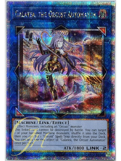Yugioh [CR02-AES27] Galatea, the Orcust Automaton (Quarter Century Secret Rare)