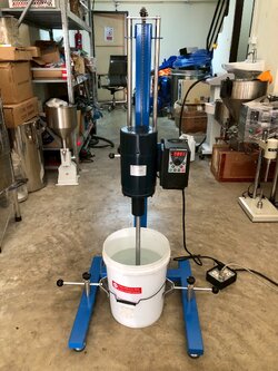 16466 HR-1100JFS เครื่องกวนผสมของเหลว เครื่องกวนครีม mixer (หม้อ2ชั่นต้องซื้อแยก)