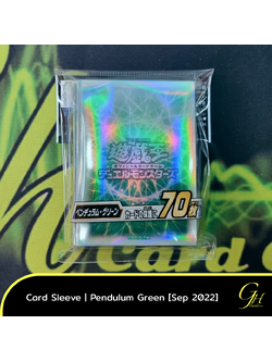 Yugioh [SLV2022-0901] Card Sleeve ลาย Pendulum Green