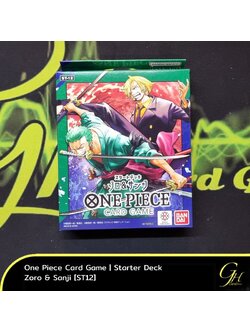 One Piece Card Game [ST-12] One Piece Starter Deck: Zoro & Sanji แบบ 1 กล่อง