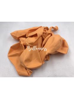 ลูกโป่ง 12 นิ้วสีส้มพาสเทล (1แพคต่อ 100 ลูก)