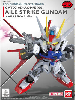 SD GUNDAM EX-STANDARD AILE STRIKE GUNDAM