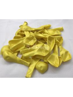 ลูกโป่ง 6 นิ้ว สีเหลืองมุก 1 แพค ต่อ 100 ลูก