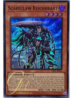 Yugioh [CR01-AE056] Scareclaw Reichheart (Super Rare)