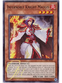 Yugioh [CR01-AE081] Infernoble Knight Maugis (Common)