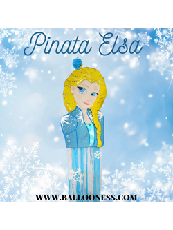 พินาต้า เอลซ่า / Pinata Elsa พร้อมไม้ตี (ไม่มีขนม)