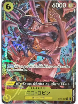 One Piece Card Game [OP09-107] Nico Robin (Rare PA)