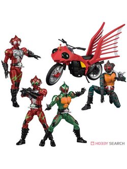 SHODO-X Kamen Rider 9 (Set of 10) (Shokugan)