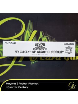 Yugioh [Playmat-QTC1] Rubber Playmat (Duel Field) Quarter Century