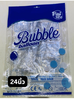 ลูกโป่ง Bobo ขนาด 24นิ้ว 1แพ็คมี 10ใบ