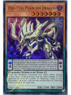 Yugioh [CR02-AE034] Odd-Eyes Phantom Dragon (Ultra Rare)