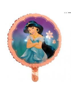 ลูกโป่งฟอยเจ้าหญิง จัสมิน ทรงกลม / Jasmine Foil Balloon Sphere