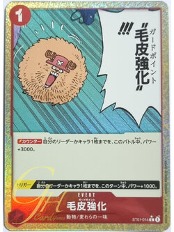 One Piece Card Game [ST01-014] Guard Point (Common Full Art)