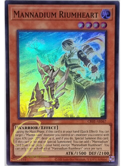 Yugioh [CR01-AE067] Mannadium Riumheart (Super Rare)