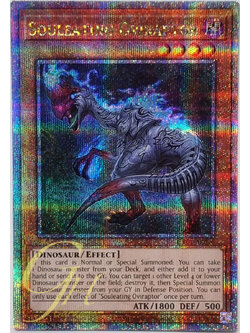 Yugioh [CR01-AE026] Souleating Oviraptor (Quarter Century Secret Rare)